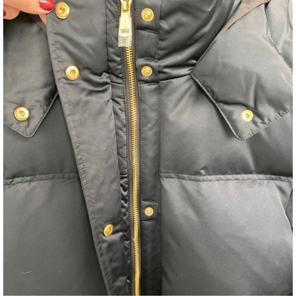 Lauren Ralph Lauren Black Plus Size Satin Puffer Jacket 2X NWT - Picture 10 of 16